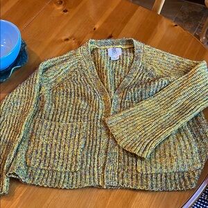 Sparkle Knit Cardigan Sweater